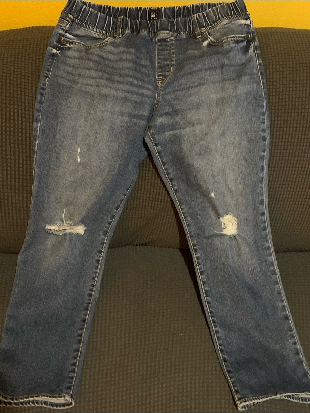 Girls Gap Kids Pull-on Stretch Jegging Ankle Jeans Sz.16